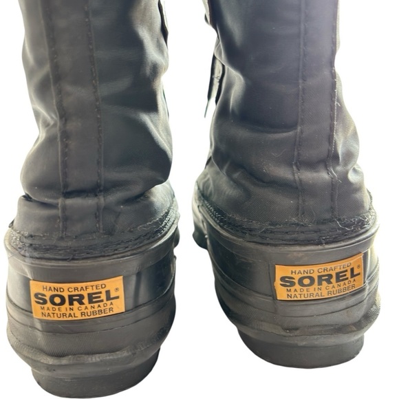 SOREL Womens Snow Lion Boots Sorel CANADA Snowmobile Snow Boots Arctic Size 6 - Picture 10 of 16